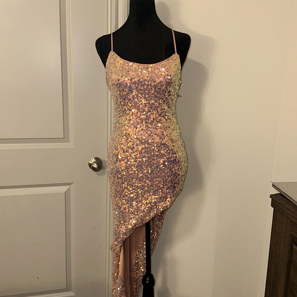 Beautiful Sequin body on dress